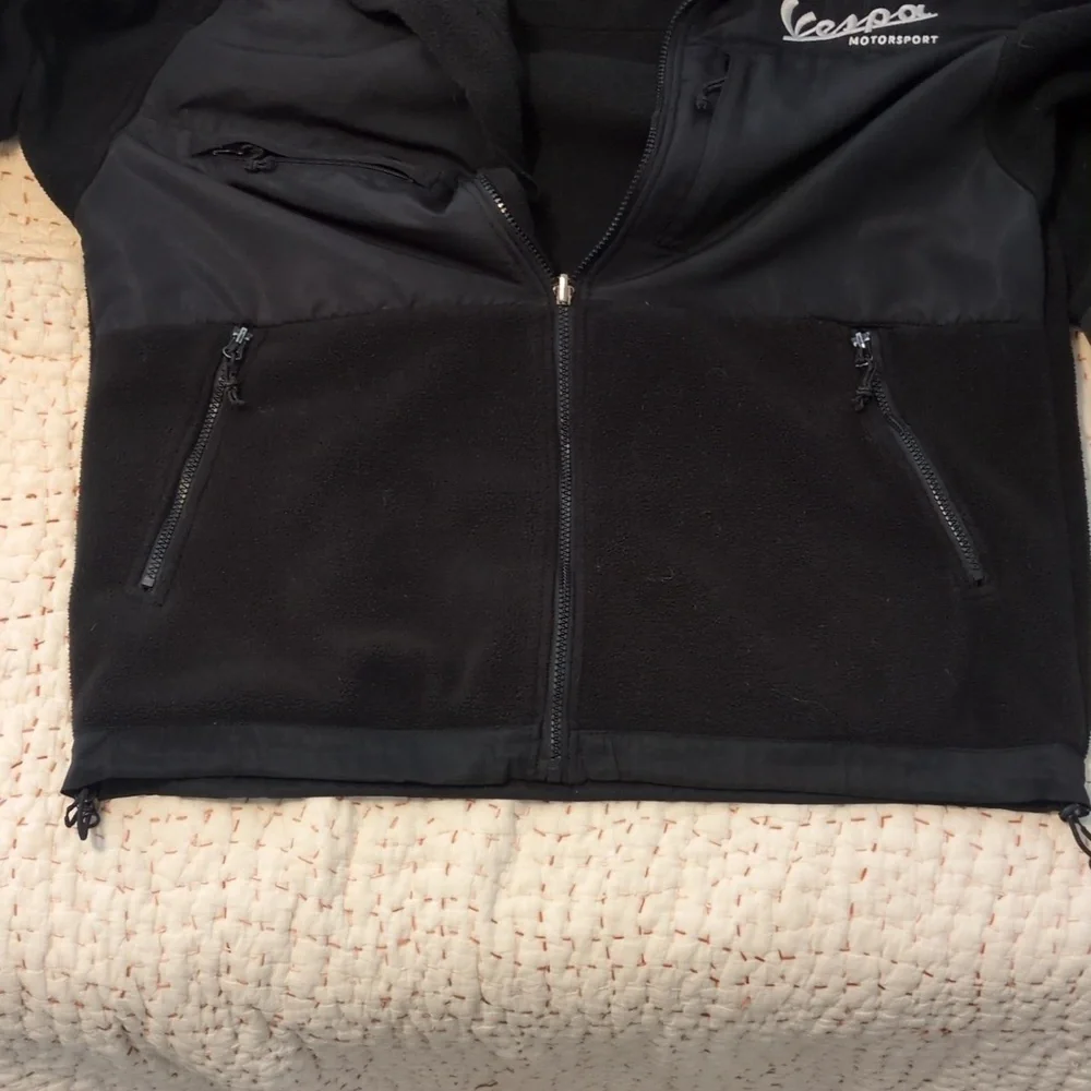 🇮🇹 Vespa Piaggio Fleece Jacket - L - Picture 10 of 11